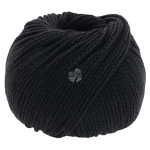 LANA GROSSA Cool Merino - Leichtes Kettengarn aus 90% Merinowolle, atmungsaktiv und ideal für feine Strick- und Häkelprojekte
