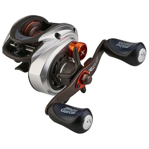 ABU Garcia REVO 5 X-W-L Baitcastrolle - Hochwertige Baitcaster-Rolle für Süßwasserangeln mit 9 kg Maximalwiderstand und 8 Kugellagern. Ideal für alle Süßwasserfische, perfekt für präzise Würfe und lange Angelstunden.