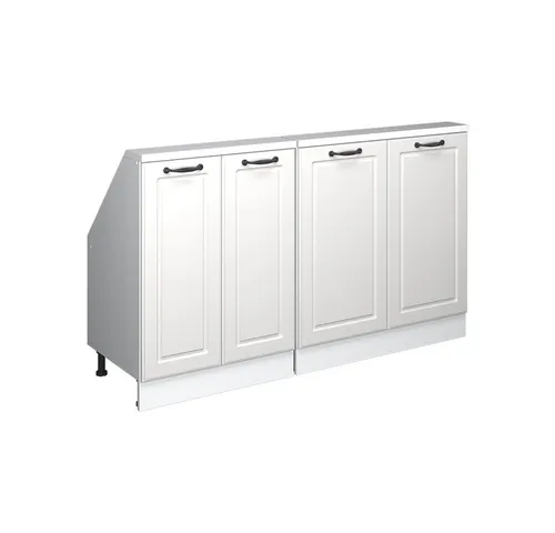 Vicco Kommode Rion, Weiß/Weiß Landhaus, 2er Set in weiß von Vicco