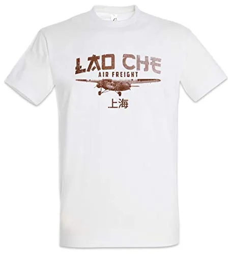 Urban Backwoods Lao Che Air Freight Herren T-Shirt Weiß Größe L