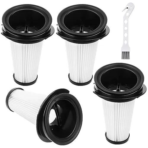 Filter Ersatzteile Zubehör für Rowenta RH6545 RH6543 RH6545wh RH65xx Air Force Light Staubsauger Ersatzfilter 4 Stück (Ersetzt ZR005201)