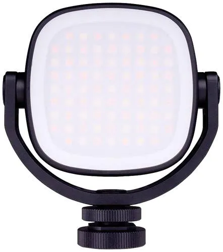 Dörr MVL-77 LED Videolicht mit USB-C Anschluss - Dauerlichter für professionelle Videoproduktionen, bietet gleichmäßige Beleuchtung und ist dank USB-C Anschluss vielseitig einsetzbar.