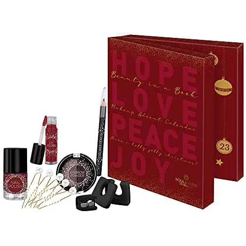 Boulevard de Beaut - Kosmetik-Adventskalender, 24 Make-Up Überraschungen in Rot