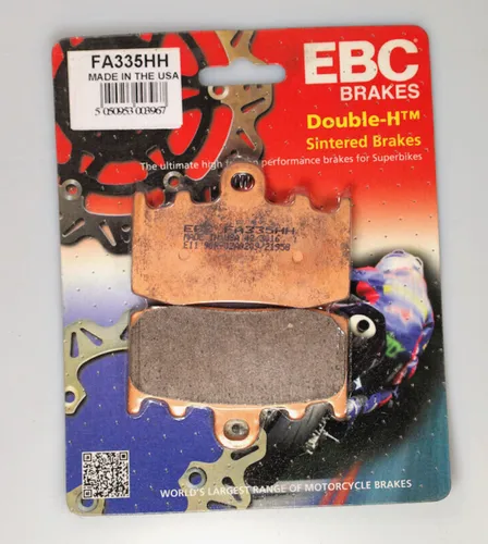 EBC FA335HH Sinter-Bremsbeläge für Motorräder - Hochwertige Bremsbeläge von EBC für optimale Bremsleistung und Sicherheit, ideal für sportliche Fahrweise und anspruchsvolle Bedingungen.
