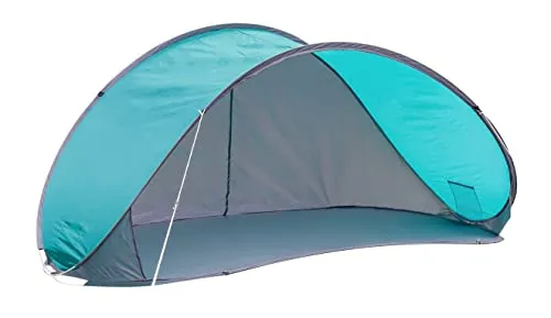 XL-Pop-Up-Strandmuschel – Selbstaufstellendes Strandzelt für 2-3 Personen