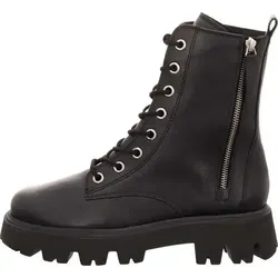 Paul Green Schnürstiefeletten Damen 31363731363330 Schwarz 40 EU - Wanderschuhe mit lässigem Stil, gefertigt aus hochwertigem Glattleder und ausgestattet mit einem seitlichen Reißverschluss für einfachen Einstieg und optimalen Tragekomfort.