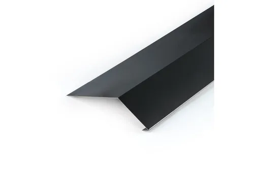 DQ-PP Traufblech DQ-PP Rinneneinhang STANDARD (120x70x10mm), 1m, Aluminium Traufblech, Obere Rinnenleiste, Für Dachrinnen