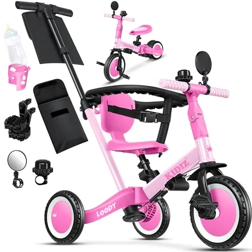 KIDIZ Laufrad 6in1 Dreirad Loopy von KIDIZ