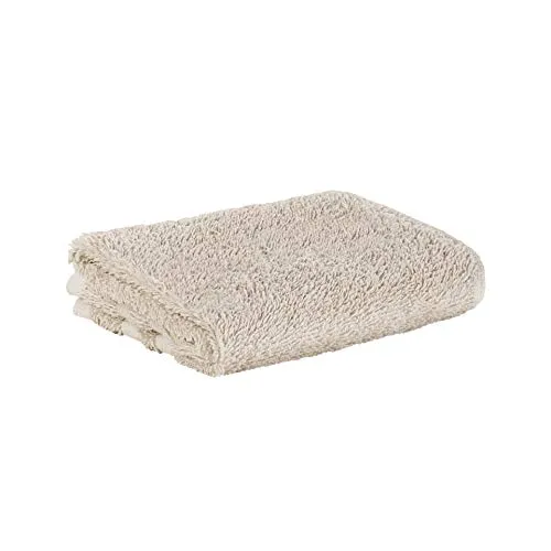 Premium Frottee Gästehandtuch 30x50 cm in Sand creme von StickandShine in 500g/m² aus 100% Baumwolle