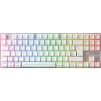 XTRFY MX 8.2 Pro TMR Wireless Gaming-Tastatur - Weiß, DE-Layout - Funk-Gaming-Tastatur mit Cherry MK Crystal Tasten für präzises Spielen. RGB-Beleuchtung sorgt für individuelles Design und Atmosphäre.