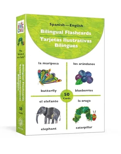 Produktbild The World of Eric Carle Bilingual Flashcards: 50 Cards in English and Spanish