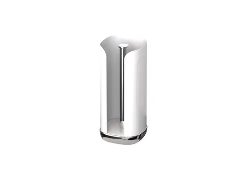 SIEGWERK Küchenrollenhalter CUBO Pure Snow - Stilvoller Küchenrollenhalter aus pulverbeschichtetem Stahl! Ideal für Ordnung in Küche und Bad, sorgt der robuste CUBO für hohen Komfort und modernes Design.