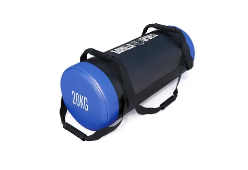 GORILLA SPORTS Gewichtssack Fitness Power Bag - Rutschfeste Griffe, Kunstleder -Sandsack, Gewichte