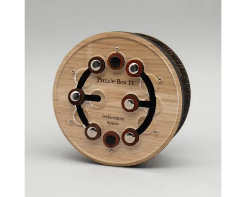 ROMBOL Denkspiele PUZZLE-BOX 11 - Rätselverpackung für kreative Geschenke - Kreatives Denkspiel für 1 Spieler, ideal für Indoor. Fördert logisches Denken und Konzentration. Hergestellt aus hochwertigem Holz, Made in Germany.
