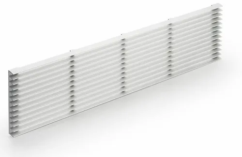 Naber COMPAIR flow round 150 Sockel-Lüftungsgitter 2 8033013 - Dunstabzugshauben-Zubehör, hochwertiges Aluminium-Lüftungsgitter für optimale Luftzirkulation und einfache Montage.