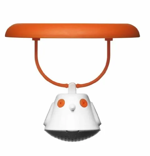 Birdie Teesieb mit Deckel, Orange