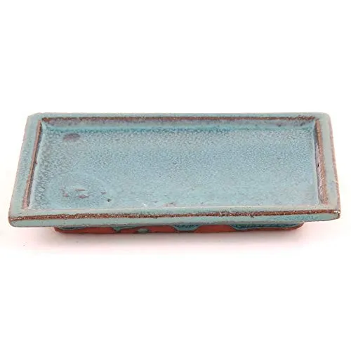 Bonsai - Untersetzer eckig 14,5 x 9,5 cm, grün 53356