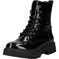 TOM TAILOR Schnürstiefelette schwarz 41 EU von Tom Tailor