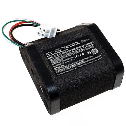 25,2V Akku Li-Ion für Stiga Stig E600U 2R0101118/ST1 RB 2525 381600607/0 - 2,5Ah