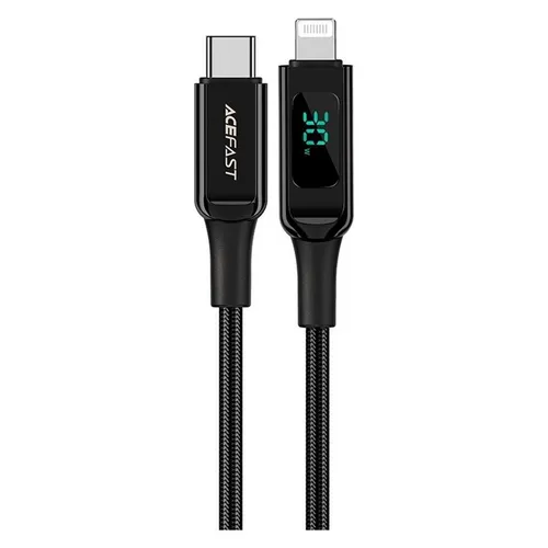 Acefast C6-01 USB Kabel 1.20 m - USB 2.0 Kabel mit 30 W Leistung, ideal zum schnellen Laden und Datentransfer für Smartphones und Tablets.