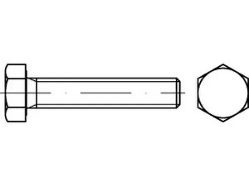 ISO 4017 Sechskantschraube VG M8x35 - 100 Stück Messing - Maschinenschrauben aus hochwertigem Messing, korrosionsbeständig und ideal für langlebige Anwendungen. Lieferung in praktischer 100er Packung.