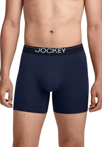 Jockey Herren Cotton Stretch Comfort Boxer Trunk