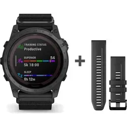 Garmin tactix® 7 - Pro Ballistics Edition - Taktische GPS-Uhr mit Solarladung, ideal für Outdoor-Abenteuer und ausgestattet mit Applied Ballistics für präzise Schussberechnung.