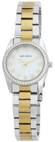 JUST WATCH Quarzuhr JW10265 Edelstahlband, 5ATM, analog, modisch, zierlich