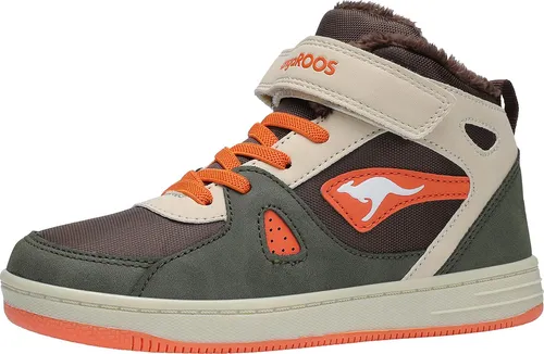 KangaROOS Kinder K-CP Kalley II EV High-Top Sneaker Warmfutter beige , Schuhgröße:33 EU
