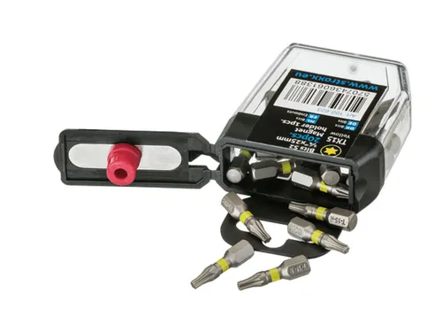 Bits mit Farbring Torx TX 15 S2-modifizierter Stahl VE = 20 Stück Stroxx
