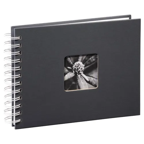 Hama Archivierung -Fotoalben- Fine ArtSpiral grau 28x24 50 weiße Seiten