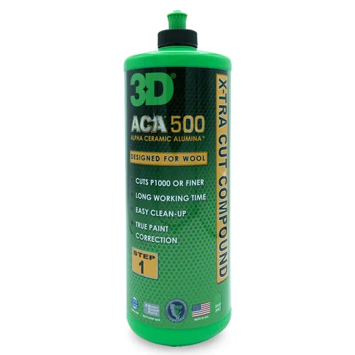 3D ACA 500 X-TRA Cut Compound 946 ml Schleifpaste Autopolitur Lackpolitur