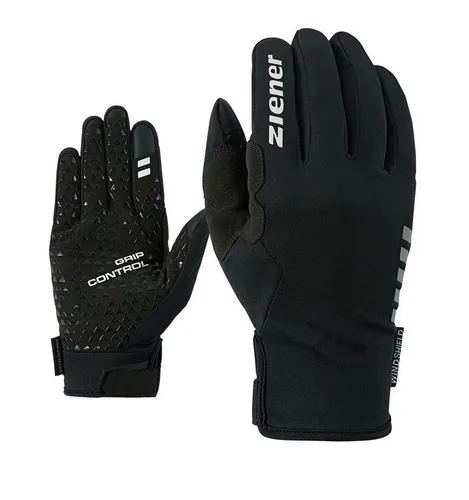 Ziener Fahrrad-Handschuh Cornelis Touch - Winddicht & Wasserabweisend - Fahrradbekleidung mit winddichter und atmungsaktiver WINDSHIELD® Membran für kühle Übergangstemperaturen. Reflektierende Elemente und Touchscreen-Kompatibilität machen diesen Handschuh zum idealen Begleiter.