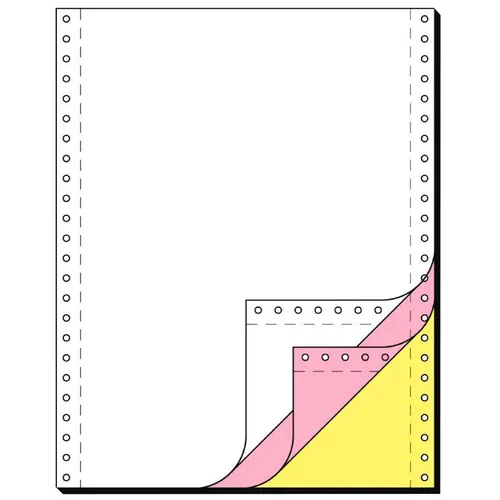 Sigel Endlospapier A4 12x240 hoch 33243 - 3-fach selbstdurchschreibend, ideal für professionelle Dokumentationen und perfekte Druckqualität