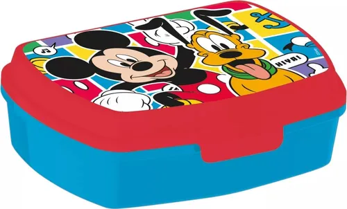 Disney Stor Brotdose Brotbüchse Sandwich Lunch Box Mickey Maus Schule Kinder