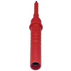 C.A 2 Prüfspitzen IP2X Ø 4 mm - Zubehör für Messtechnik: 2 IP2X Prüfspitzen (rot, schwarz) Ø 4 mm, ideal für präzise Messungen mit Multimetern.