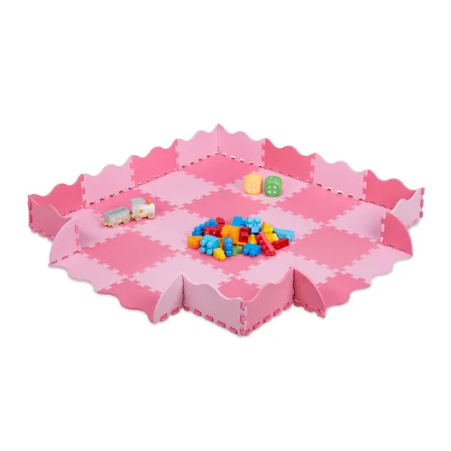 Puzzlematte Puzzleteppich Spielunterlage Krabbelmatte Kinderbodenmatte weich