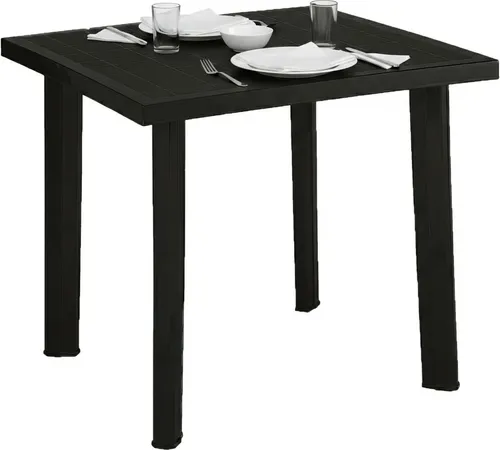 Tessner Gartentisch 80x75x72h cm Anthrazit für 4 Personen