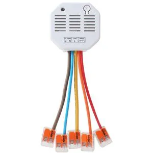 LUPUS ELECTRONICS Unterputzrelais mit Dimmerfunktion V3 - Sonstige Elektroinstallationsartikel, ermöglicht die smarte Steuerung von Licht mit Dimmerfunktion und ist kompatibel mit LUPUSEC Smart-Home-Systemen.