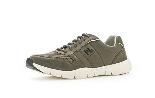 Pius Gabor Herren Sneaker Low - Bequeme Halbschuhe mit Wechselfußbett - Herren-Sneaker mit Rauleder-Obermaterial und flacher EVA/Gummisohle, ideal für den Alltag und Freizeitaktivitäten. Genießen Sie optimalen Komfort durch das Wechselfußbett.