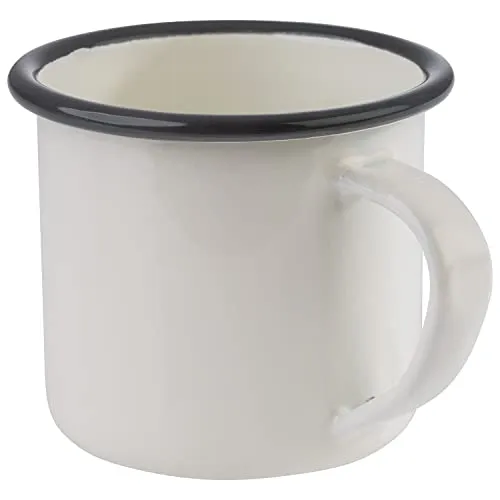 APS Henkelbecher, Emaille, 350ml, 2er Set