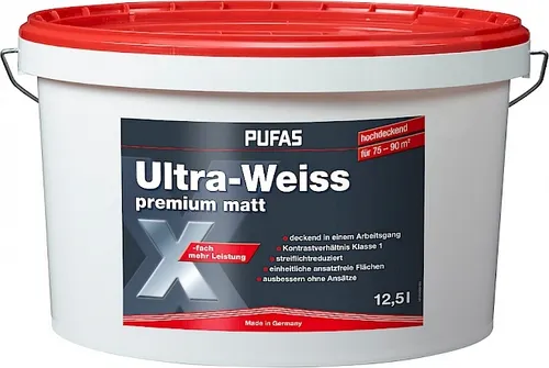 Pufas Ultra Weiss 12,500 L von PUFAS