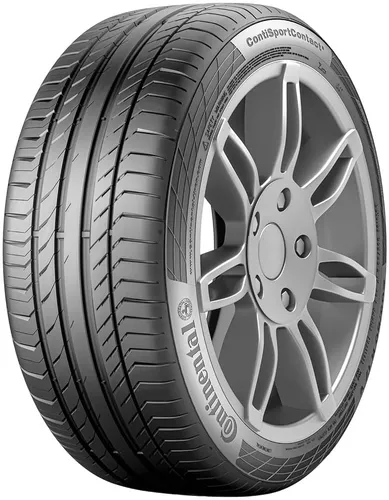 Continental ContiSportContact 5 Sommerreifen 255/35 R18 - Hochleistungsreifen für PKW und SUV, bietet hervorragende Nasshaftung (Klasse A) und Run Flat-Technologie für mehr Sicherheit bei Pannen.