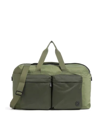 Strellson Wood Street Steven Reisetasche 54 cm - khaki - Hochwertige Reisetasche aus strapazierfähigem Nylon, ideal als Handgepäck mit einem Volumen von 43 Litern. Perfekt für Reisen und Kurztrips.