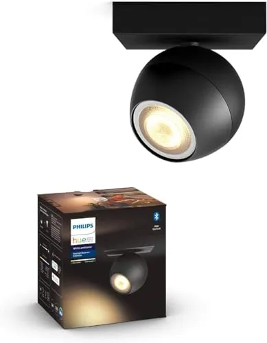 Philips Hue White Ambiance Buckram BT Spot Erweiterung schwarz