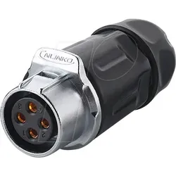 Alcasa S1 - Schwarz - Weiblich - Gerade - Kupfer - Metall - Kunststoff - Kieselgel - Zink - Gold - Zinklegierung (IC01-20P402)