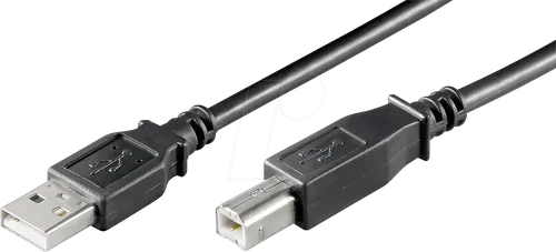 GOOBAY 93598 - USB 2.0 Hi-Speed Kabel, A-Stecker > B-Stecker 5,0 m
