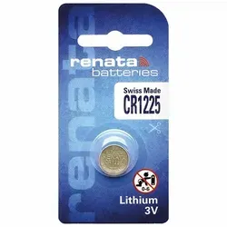 Renata CR1225 Lithium Knopfzelle 3V Batterie - 1er Verpackung