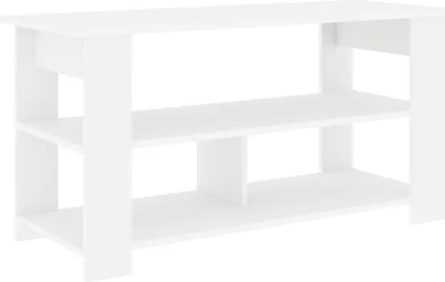 vidaXL TV-Ständer Weiß 100 x 40 x 50 cm