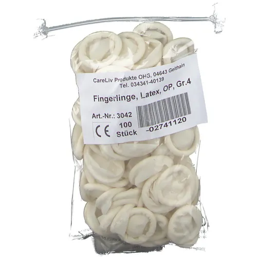 Fingerling Latex OP Gr.4 100 St